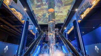 Breathtaking view of virtual reality Park (VR) in Dubai