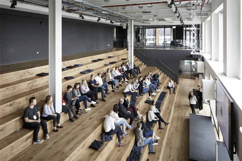 Group of colleagues are in Conference room