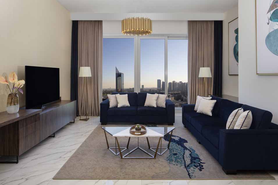 Avani superior 2 bedroom apartment living room